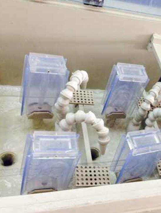 獨特的水洗盒設計高效又節(jié)省空間